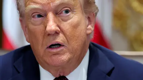 El presidente de Estados Unidos, Donald Trump. El presidente de Estados Unidos, Donald Trump.