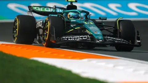 01-09-2025 Fernando Alonso rodando con el Aston Martin 01-09-2025 Fernando Alonso rodando con el Aston Martin