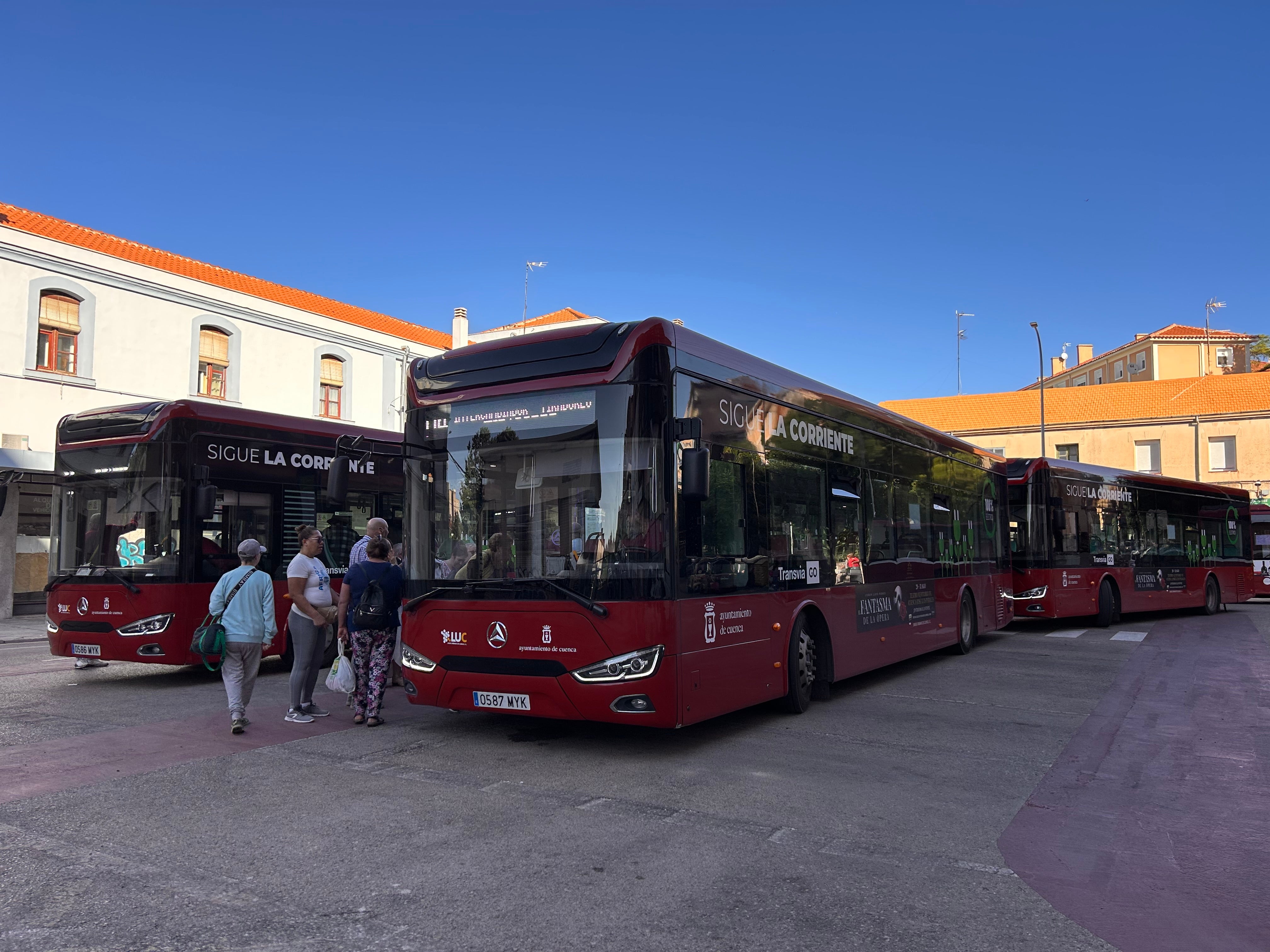 Marcha atrás en el sistema de autobuses en Cuenca: vuelven las líneas habituales Marcha atrás en el sistema de autobuses en Cuenca: vuelven las líneas habituales