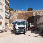 Villajoyosa impulsa la movilidad y la accesibilidad con la reanudación del ascensor a la playa Centro y la reurbanización del bulevar del Torres