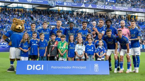 30-08-2025 Alineaci&oacute;n titular del Oviedo ante la Real Sociedad