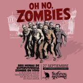 Plaza Mayor se transforma en un escenario apocalíptico con la llegada de la “Survival Zombie” a Málaga