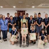 Finestrat recibe a una delegación de jóvenes polacos dentro del programa Erasmus+