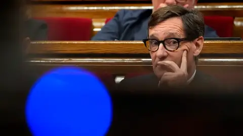 Salvador Illa y Carles Puigdemont se reunirán este martes en Bruselas Salvador Illa y Carles Puigdemont se reunirán este martes en Bruselas/ EFE/Enric Fontcuberta