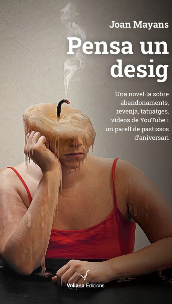 Portada del libro Pensa un desig de Joan Mayans