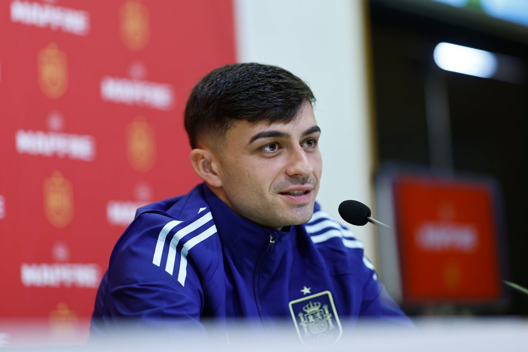 Pedri : "La gran estrella de España es el equipo" Pedri : "La gran estrella de España es el equipo"