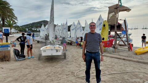 Vicent Canals, gerente del Club Nautico Ibiza