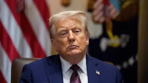 Donald Trump en una foto de archivo Donald Trump en una foto de archivo
