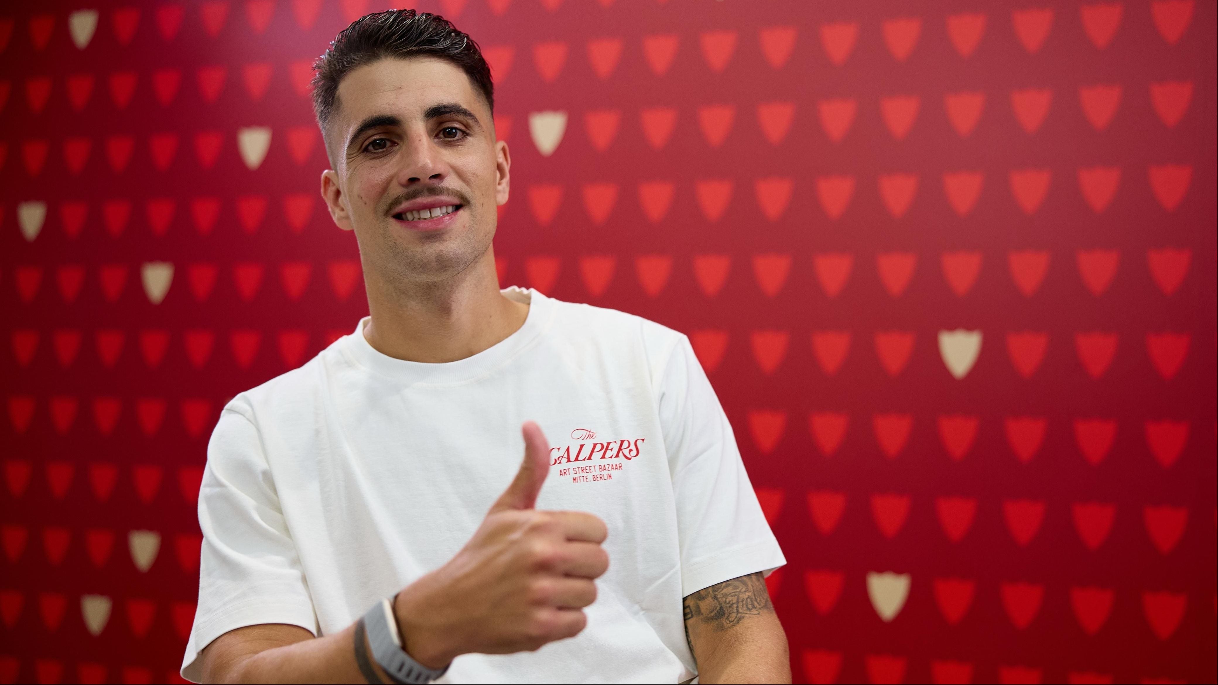 Fabio Cardoso: "Cuando salió lo del Sevilla me olvidé del resto" Fabio Cardoso: "Cuando salió lo del Sevilla me olvidé del resto"