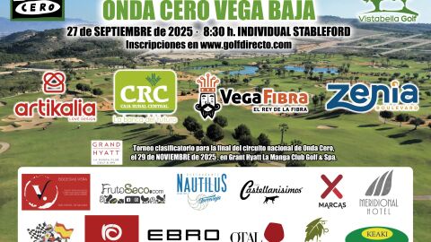 Vistabella Golf vuelve a acoger el Torneo de Golf Onda Cero Vega Baja 