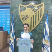 Josu Dorrio, nuevo jugador del Málaga CF Josu Dorrio, nuevo jugador del Málaga CF