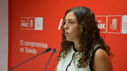 Noelia de la Cruz, portavoz del Grupo Municipal socialista de Toledo. Noelia de la Cruz, portavoz del Grupo Municipal socialista de Toledo.