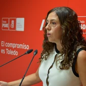 Noelia de la Cruz, portavoz del Grupo Municipal socialista de Toledo. Noelia de la Cruz, portavoz del Grupo Municipal socialista de Toledo.