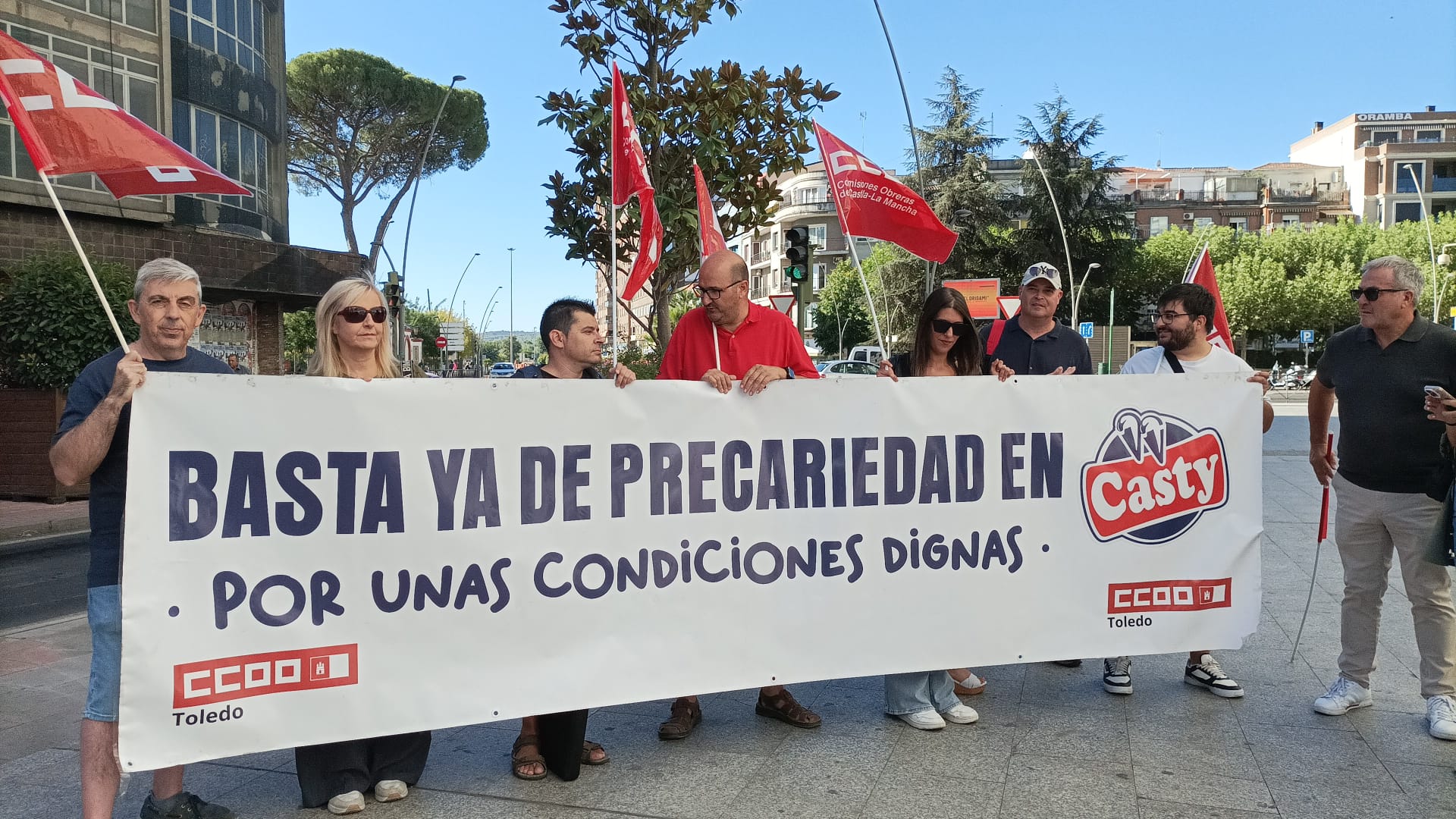 CCOO denuncia falta de ropa de abrigo para los trabajadores de Casty CCOO denuncia falta de ropa de abrigo para los trabajadores de Casty