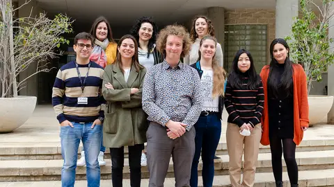 Equipo de investigadores del Instituto de Neurociencias de la UMH de Elche que han participado en el estudio. Equipo de investigadores del Instituto de Neurociencias de la UMH de Elche que han participado en el estudio.