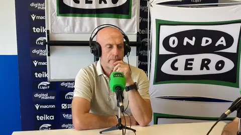 Julián Calero en una entrevista para Onda Deportiva Julián Calero en una entrevista para Onda Deportiva