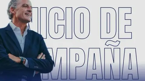 Francisco Camps cita a sus seguidores este viernes en Alicante para avanzar su proyecto político Francisco Camps cita a sus seguidores este viernes en Alicante para avanzar su proyecto político