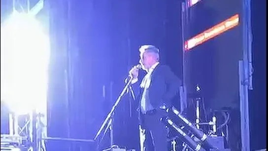 Alcalde de Valdepeñas durante la Cena Homenaje a las personas mayores 2025 Alcalde de Valdepeñas durante la Cena Homenaje a las personas mayores 2025