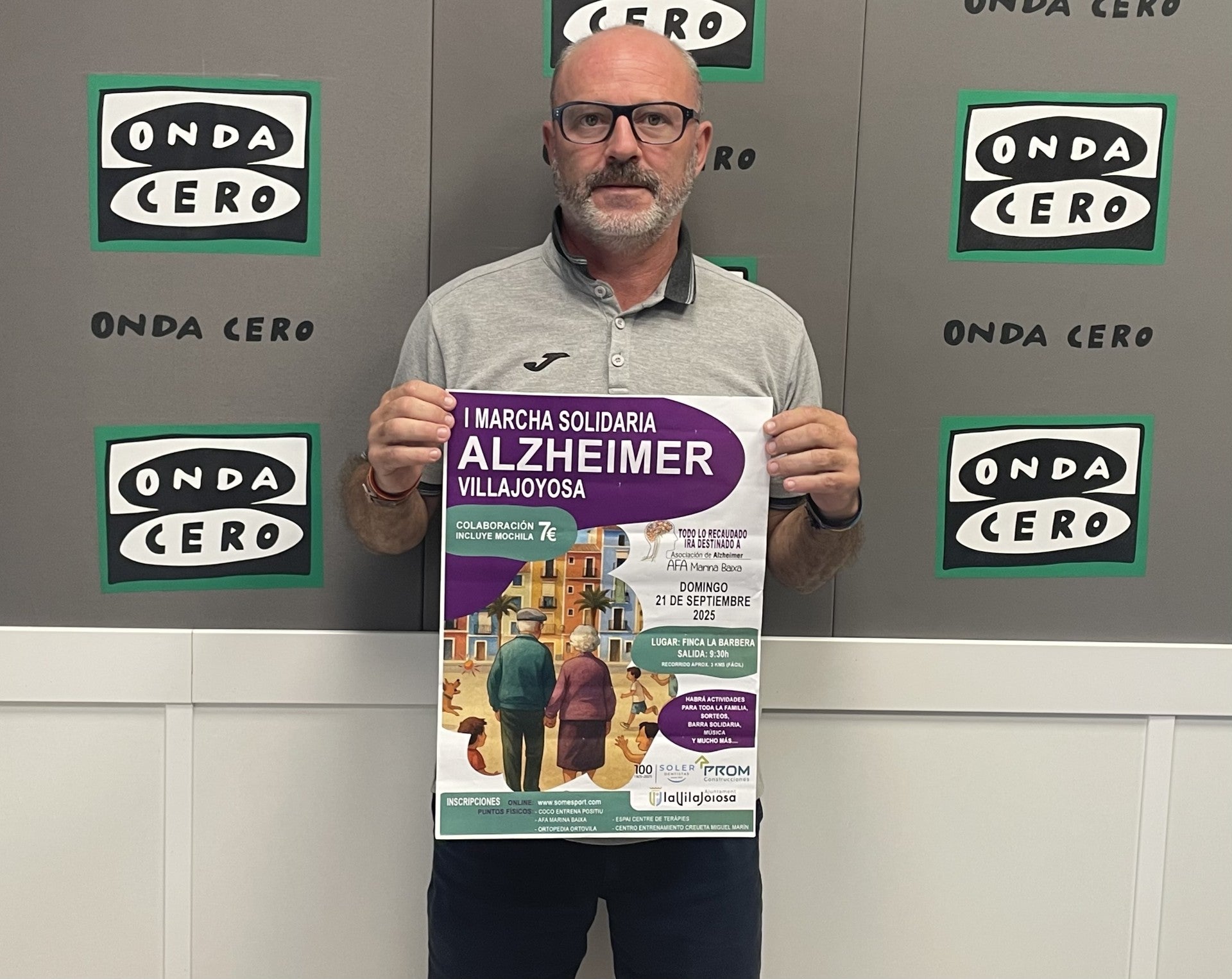 Trabajadores del Centro de Dia de la Fundación Aragonés organizan la I Marcha Alzheimer Villajoyosa Trabajadores del Centro de Dia de la Fundación Aragonés organizan la I Marcha Alzheimer Villajoyosa