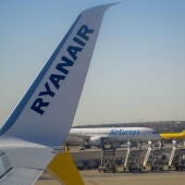 Imagen de archivo de un avión de Ryanair