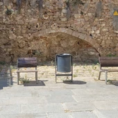 Arc de la plaça de Sant Cugat del Rec Arc de la plaça de Sant Cugat del Rec
