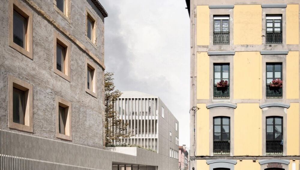 Infografía del Centro de Arte de Tabacalera (Gijón)
