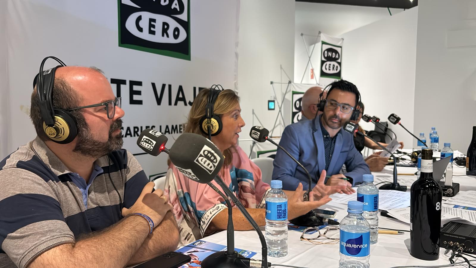 Sergio Ortiz, alcalde de Cariñena, sobre el 'Festival del vino': "Ha nacido este año con vocación de quedarse" Sergio Ortiz, alcalde de Cariñena, sobre el 'Festival del vino': "Ha nacido este año con vocación de quedarse"