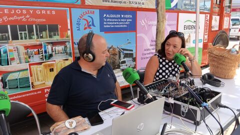 Rosa Melchor y Marcos Galv&aacute;n (Feria 2025)