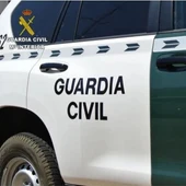 Vehículo oficial de la Guardia Civil. Imagen de archivo Vehículo oficial de la Guardia Civil. Imagen de archivo