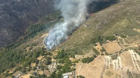 Declarado un incendio de nivel 2 de emergencia en Castromil (Zamora) Declarado un incendio de nivel 2 de emergencia en Castromil (Zamora)