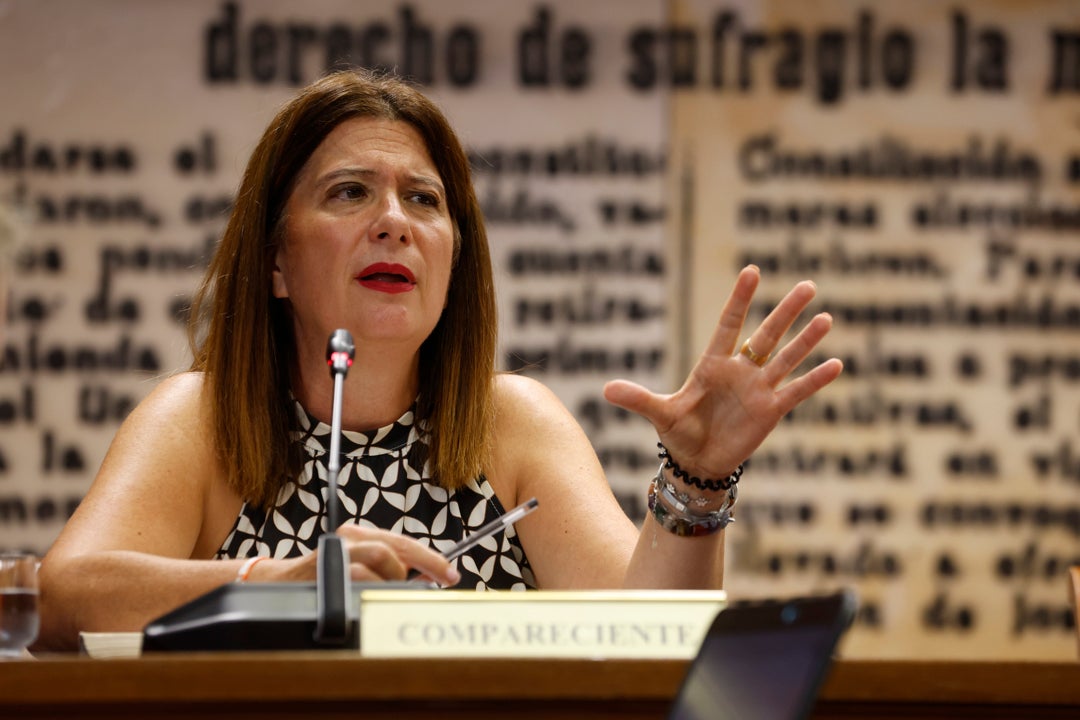Leire Díez niega haber hablado con Pedro Sánchez y asegura que denunciará al fiscal Grinda Leire Díez niega haber hablado con Pedro Sánchez y asegura que denunciará al fiscal Grinda