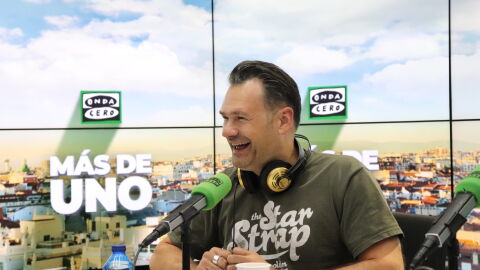 I&ntilde;aki L&oacute;pez en el estudio de M&aacute;s de uno
