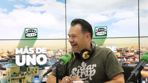 Iñaki López en el estudio de Más de uno Iñaki López en el estudio de Más de uno