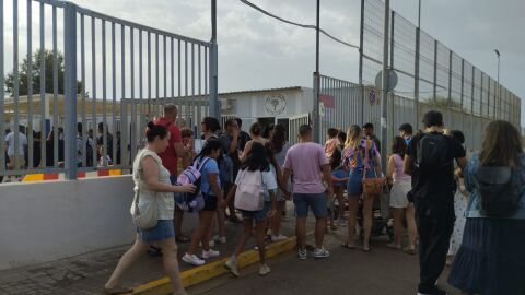 Vuelta al cole en el CEIP L'Horta de Paiporta. 