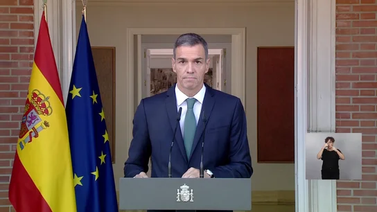 Las nueve medidas de Pedro Sánchez para frenar el "genocidio en Gaza": del embargo de armas a Israel a más ayuda humanitaria Las nueve medidas de Pedro Sánchez para frenar el "genocidio en Gaza": del embargo de armas a Israel a más ayuda humanitaria