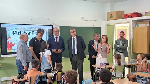 Comienza el curso escolar en la Región con la incorporación a las aulas de cerca de 152.000 alumnos de Infantil y Primaria Comienza el curso escolar en la Región con la incorporación a las aulas de cerca de 152.000 alumnos de Infantil y Primaria