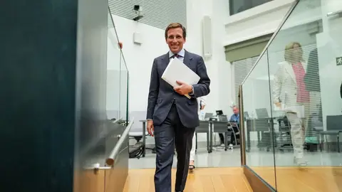 El alcalde, José Luís Martínez-Almeida, en el debate del estado de la ciudad El alcalde, José Luís Martínez-Almeida, en el debate del estado de la ciudad