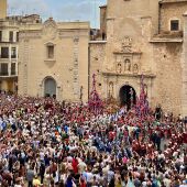 Entrada de la virgen a la basílica de Algemesí