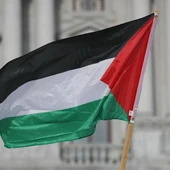 Bandera de Palestina. Foto de archivo. Bandera de Palestina. Foto de archivo.