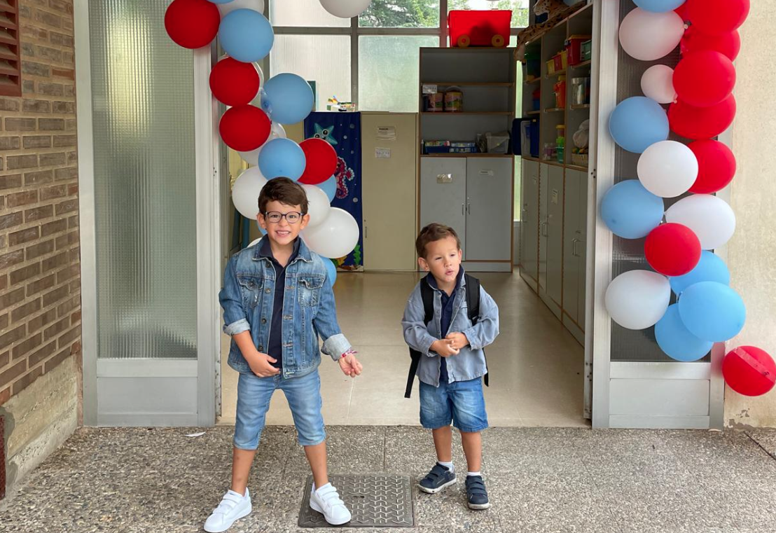 Día de nervios, lloros, sonrisas y reencuentros con la vuelta a las aulas en los centros riojanos Día de nervios, lloros, sonrisas y reencuentros con la vuelta a las aulas en los centros riojanos