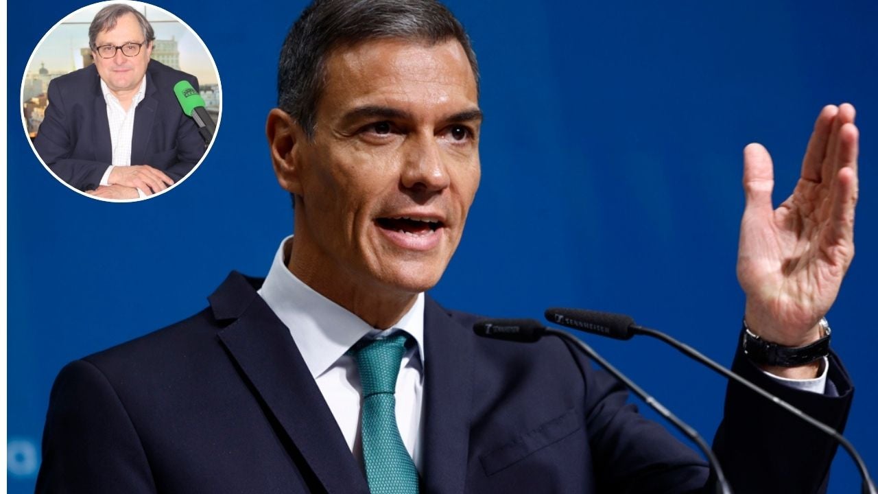 Paco Marhuenda, sobre las medidas de Sánchez con Israel: "Hay que ser ignorante o mala persona para llamarlo genocidio" Paco Marhuenda, sobre las medidas de Sánchez con Israel: "Hay que ser ignorante o mala persona para llamarlo genocidio"