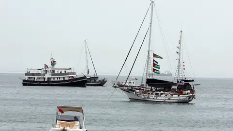 La Global Sumud Flotilla denuncia un ataque con drones contra una de sus embarcaciones en Túnez