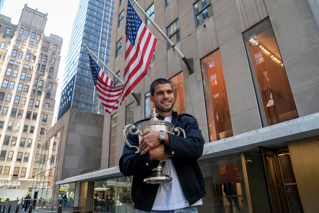 Carlos Alcaraz, tras ganar el US Open: "Ganar un Grand Slam es un sueño, ganar 6 es algo increíble"