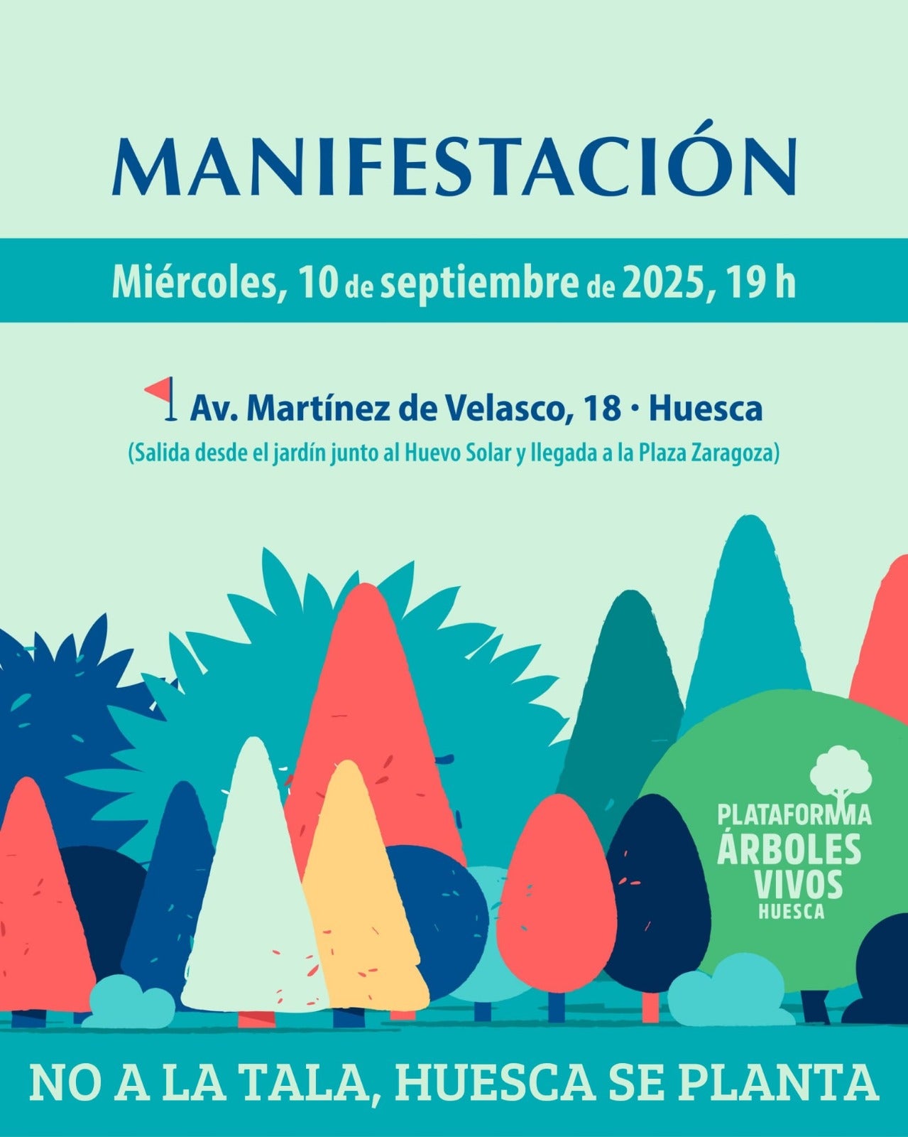 "Arboles vivos" critica que Huesca ha pasado de 62 a 8 ejemplares protegidos "Arboles vivos" critica que Huesca ha pasado de 62 a 8 ejemplares protegidos