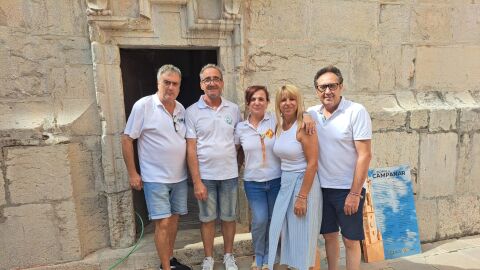 La 'pujada del campanar' se retoma este martes por la tarde. 