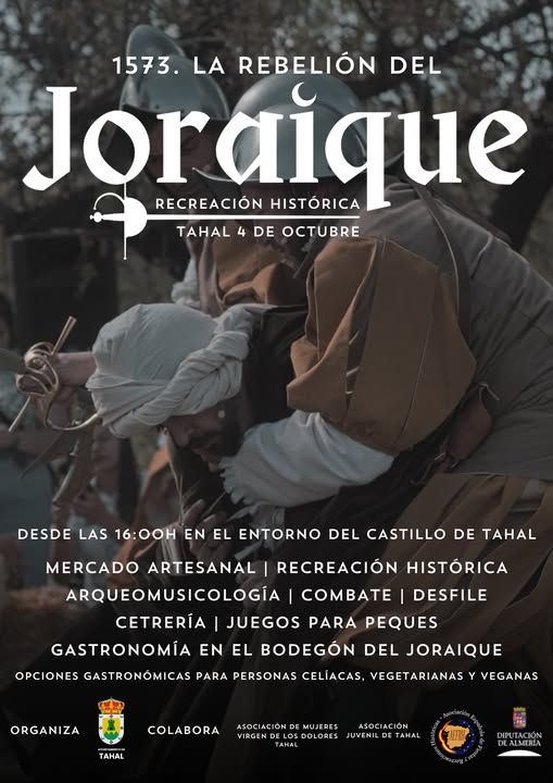 Tahal en septiembre con Cristo y en octubre con el pirata Tahal en septiembre con Cristo y en octubre con el pirata