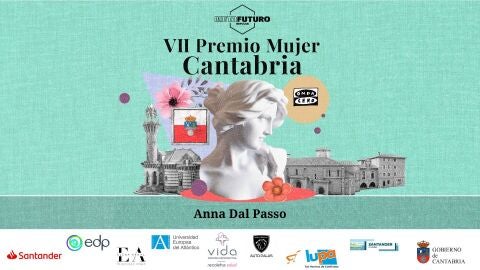 Anna Dal Passo, candidata al VII Premio Mujer Cantabria