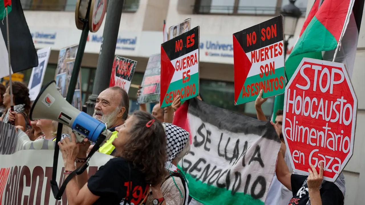 Concentraciones en València y Alicante exigen el fin de relaciones con Israel: "El peor genocidio"