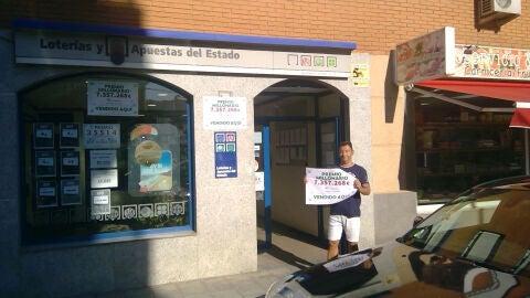 Un &uacute;nico acertante de la Primitiva ha ganado en Azuqueca de Henares 7,3 millones de euros