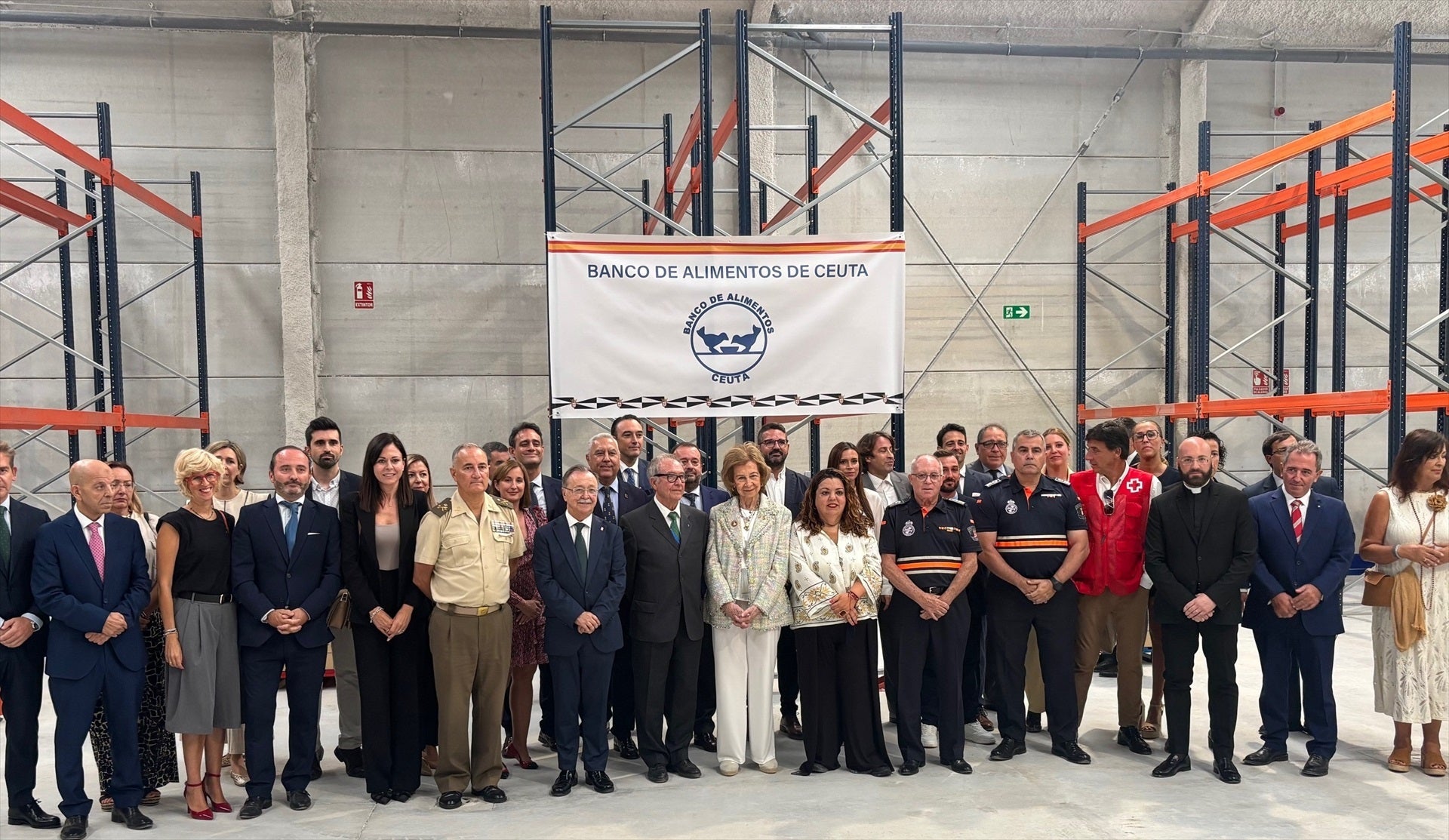 El compromiso de la reina Sofía con el Banco de Alimentos de Ceuta El compromiso de la reina Sofía con el Banco de Alimentos de Ceuta